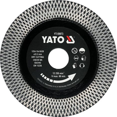 YATO Herramienta DISC FO CERAMIC TILES 125MM - YT-59973