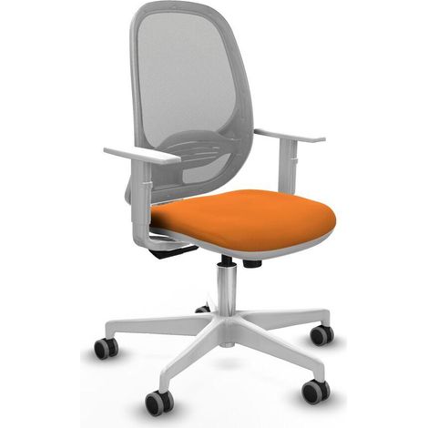 Piqueras-y-crespo Cilanco Chaise de bureau orange confortable (1/3)