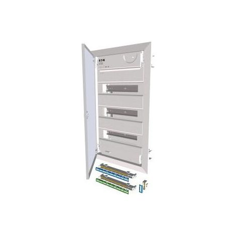 Tableau de distribution en plastique KLV-36UPS-F PT 36M 3X 12M N+PE IP30 IK05 590X360X100 (1/4)