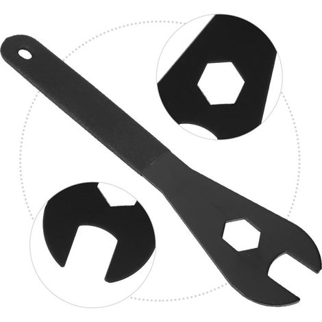 Nabenschlüssel, Vorbauschlüssel, Achsenschlüssel, Fahrradreparaturwerkzeug (19 mm)