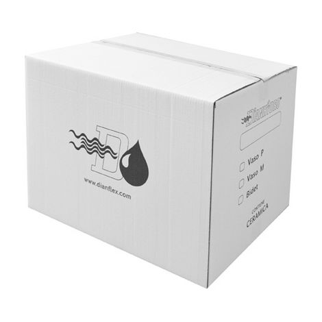 IMBALLO IN CARTONE PER WC-BIDET CM 57x39 x H. 42- cm 57x39 x H.42- DH- pezzi 1 (1/2)