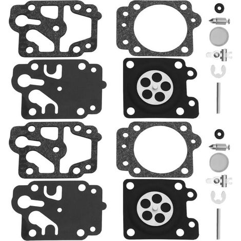 Kit de réparation de joints de membrane de carburateur (2 jeux) - Kit de réparation de joints de carburateur - Joints de rechange pour carburateurs Walbro K21-WYA (1/5)