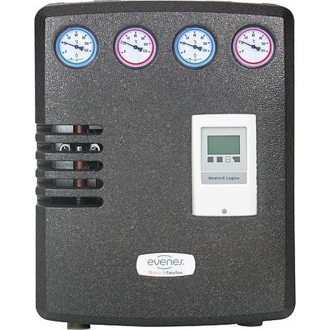 Module hydraulique Easflow Logico circuit direct, circuit melange avec regulation (1/3)