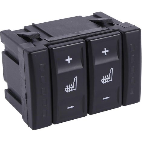Interrupteur de chauffage de siège électrique pour Ford Mondeo Mk3 Mk4 S-Max 6M2T-19K314-Ac Bs7T-19K314-Ab (1/5)