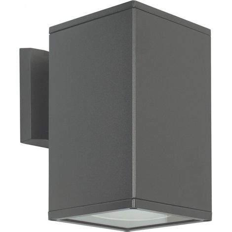 Applique esterna 20x12cm E27 grigio scuro IP54 SU-MA (1/4)