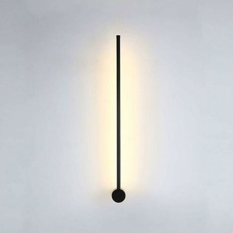 Applique Murale Interieur 60cm Rotative – 60cm/360/7W/Blanc/Noir (1/5)