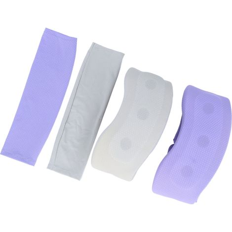 Lot de 2 minerves pour soulager la douleur pendant le sommeil, collier cervical souple, idéal pour les voyages, la sieste et le bureau. (1/5)