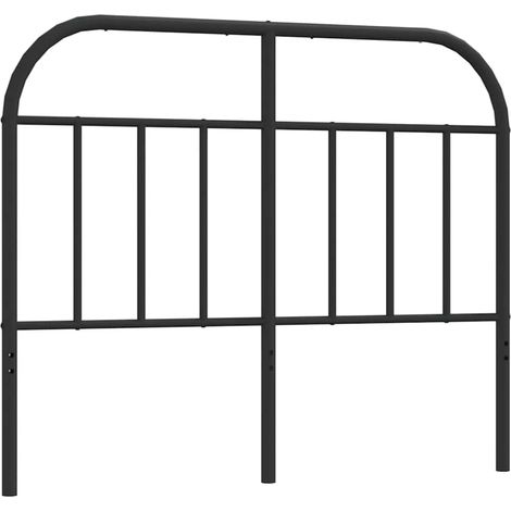 Maison Exclusive - Testiera di Ricambio in Metallo Nero 120 cm