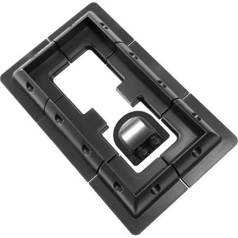 Support De Montage Pour Panneau Solaire - Sans Perçage - En ABS - Pour Toit Plat De Camping-Car Caravane Véhicule Bateau Garage - Lot De 7 (1/5)