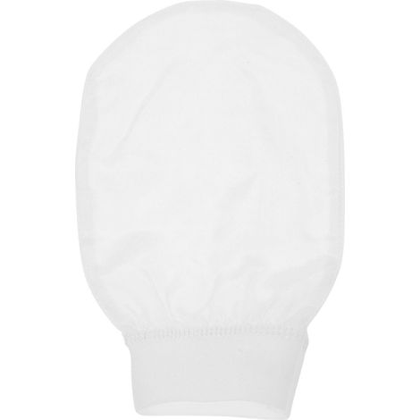 Gant de bain exfoliant pour homme-24.00X15.00X1.00CM-White (1/4)