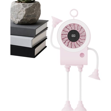 Ventilateur Rechargeable Ventouse mains libres 100 vitesses (1/5)