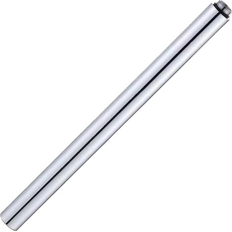 Duschkopfverlängerung, 30 cm, Edelstahl, auslaufsichere Schlauchverlängerung, Duschverlängerungszubehör, ausziehbare Schlauchhöhe für Badezimmer, Regendusche