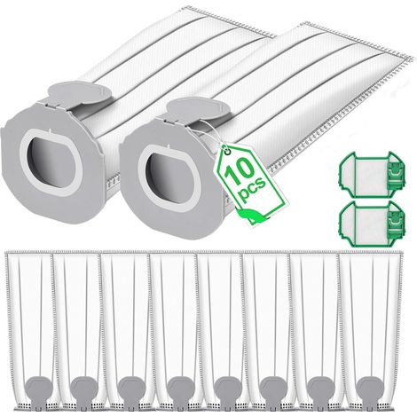 Adapt to Vorwerk VK7 FP7 vacuum cleaner dust bag Vorwerk VK7 FP7 dust bag filter core filter-dust bag10+filter2 (1/5)