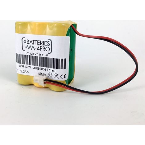 Batterie 7.2V pour VISONIC Powermax+ GSM 0-9913-W (1/4)