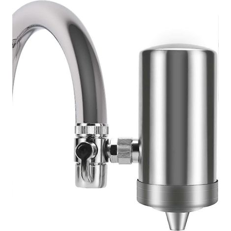 Filtre à eau pour robinet de cuisine 304, filtre à eau potable direct, élément filtrant en céramique, purificateur d'eau, usage domestique (1/4)