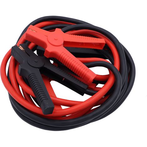 Topcar – Câble de démarrage 12V-24V – CABLEDEM35 – Pour moteurs essence et diesel jusqu'à 4L – Longueur 4,5m – Intensité 400A (1/4)