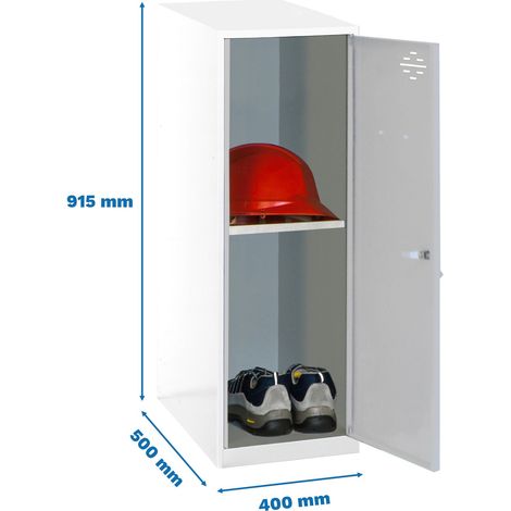 Simonrack Simonlocker armadio-cassettiera bianco e grigio 915x400x500 mm