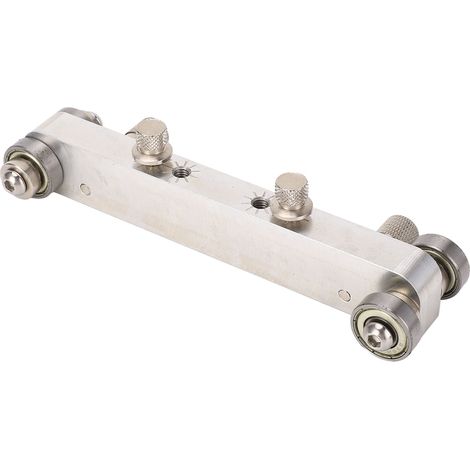Gitarrensattel- und Stegschleifer, Feineinstellungsschraube, Aluminiumlegierung, Edelstahl, Stegsattel- und Sattelschleifer-Werkzeug (1/5)