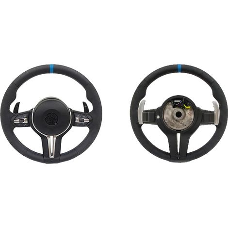 Volante, ajuste personalizado, experiencia de conducción mejorada, compatible con BMW E90 E87 E70 E84 F20 F30 F81 F83 F45, E90 con AB (1/2)