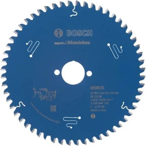 Bosch Expert for Aluminium Lama per sega circolare 190x30 mm per alluminio