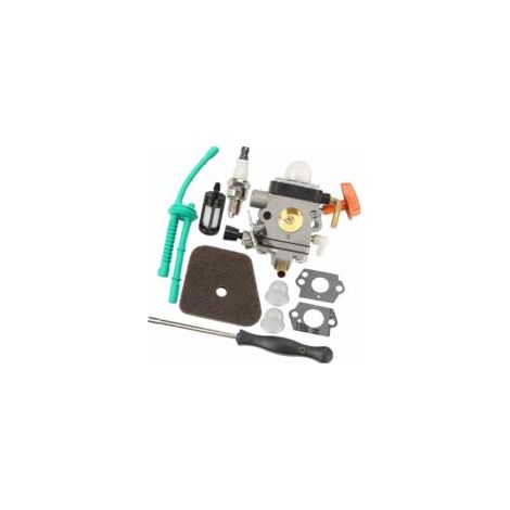 Carburateur Débroussailleuse Kit Remplacement Idéal pour Stihl FS87 FS87R FS90 FS90K FS90R FS100 FS110