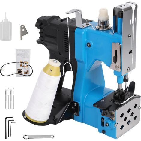 Machine électrique portable pour la fabrication de sacs, compatible avec les batteries Makita 18V, machine à coudre portable, machine à sceller portable, machine électrique pour la fabrication de sacs (1/5)
