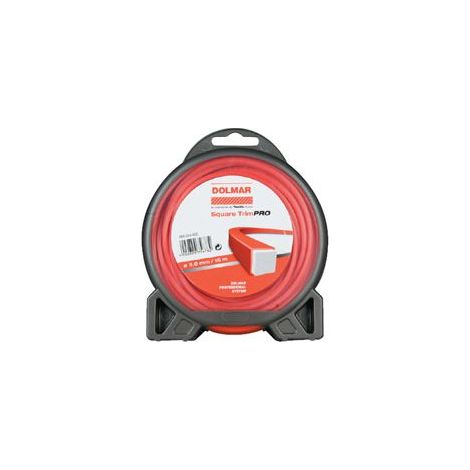 Makita 369224802 Coupe-bordure à brosse métallique carrée orange 3,0 mm 15 m (1/2)