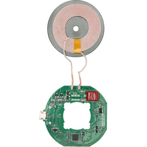 Leiterplatte (PCBA) für das kabellose Ladegerät TOVYS-TX-TIM, kabellose Ladespule für Mobiltelefone, DIY-Werkzeug zum kabellosen Laden (1/5)