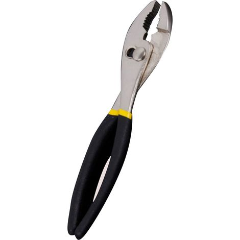 Pince multiprise 20cm, manche caoutchouc, tête en acier chrome vanadium, outil de bricolage domestique (1/5)