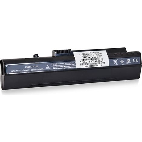 NX - Batterie ordinateur portable noire 11.1V 5200mAh - 2006DJ23414104A-AR58XB6 (1/5)