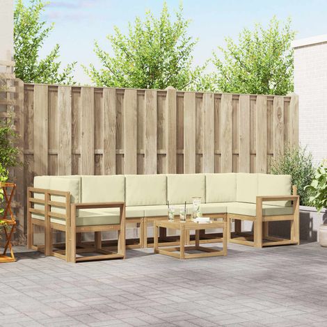 vidaXL Outdoor-Sofagarnitur 6 pcs (1/5)