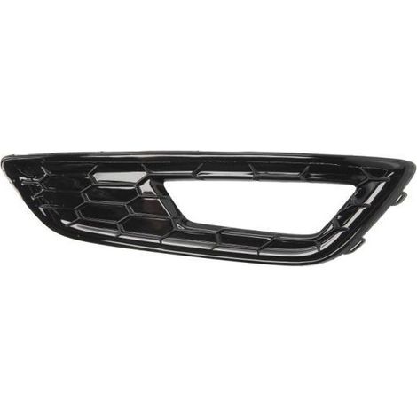 Grille de pare-choc avant gauche noire brillante trou anti-brouillard Ford Focus Sport 2014-2018
