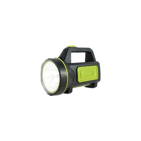 Linterna LED recargable por USB ultrapotente, 135.000 lúmenes, 6.000 mAh, con luz lateral, resistente al agua, ideal para emergencias, senderismo, acampada y caza. (Batería no incluida) - Crezuo