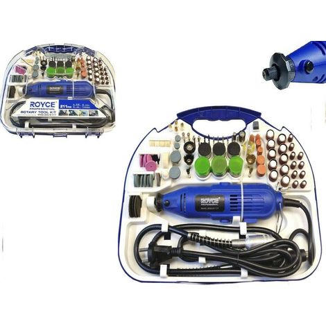 MINI SMERIGLIATRICE TRAPANO DRIMMEL 300W 211 FRESA ACCESSORI DI PRECISIONE