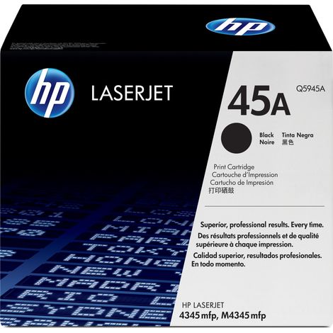 Hewlett Packard HP Cartridge No 45A HP45A HP 45A Black Schwarz (Q5945A) (1/3)