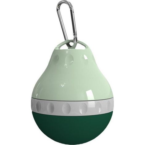 Reise-Trinkflasche für Hunde mit abnehmbarem Napf, auslaufsicher und tragbar. Faltbarer Silikonkörper, ideal für kleine Haustiere auf Spaziergängen, Wanderungen und Reisen.