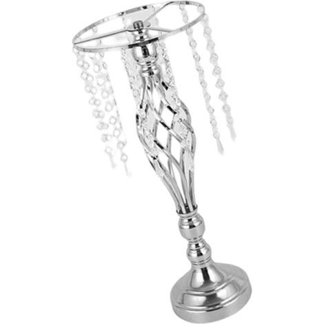 Supports de fleurs en métal avec perles de cristal, centres-2 1 (1/2)