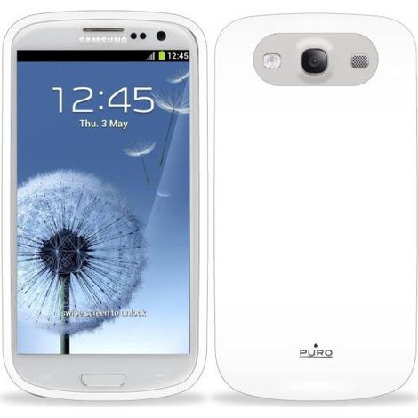 PURO Plasma cover custodia per cellulare Bianco