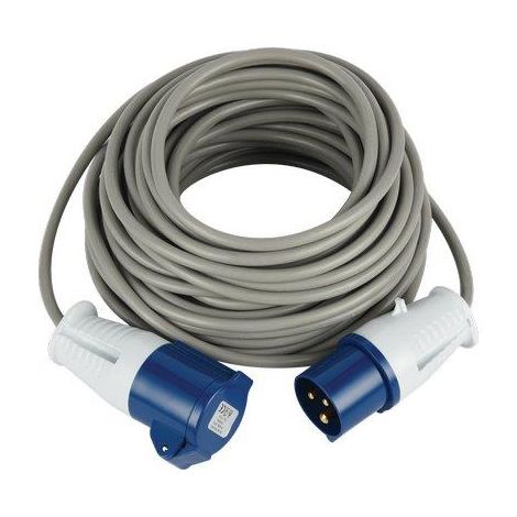 PROLUNGA INDUSTRIALE BLU ELECTRALINE 2P+T 16A IP44 n°XMMQ 3X1.5 MT 20