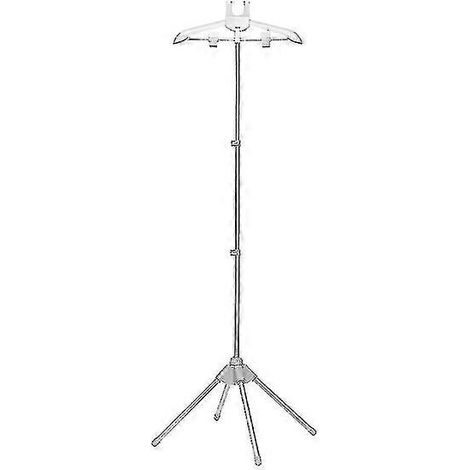 Support pour défroisseur vapeur - Support télescopique pliable pour défroisseur vapeur, cintre pour vêtements, support pour défroisseur vapeur (1/4)