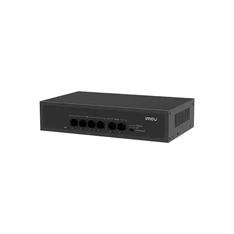 Imou Switch PoE Unmanaged SF110P 8 Porte 10/100 Mbps con 2 Uplink65W