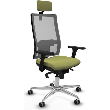 Piqueras et Crespo 3D086G2 Chaise de bureau verte (1/3)