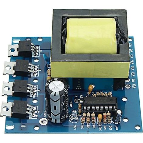 DC 12V TILL AC 220V 380V 500W 1000W Inverter Boost Board Transformator Ström Bilomvandlare Modul(500W) (1/5)