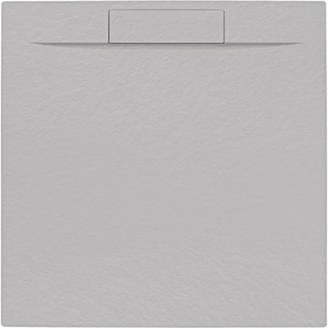 Swiss Aqua Technologies Fusion Piatto doccia in marmo 90x90cm, grigio (SATFU9090GRP) (1/2)