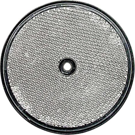 Riflettore rotondo per avvitamento su 85 mm, 2 pezzi.