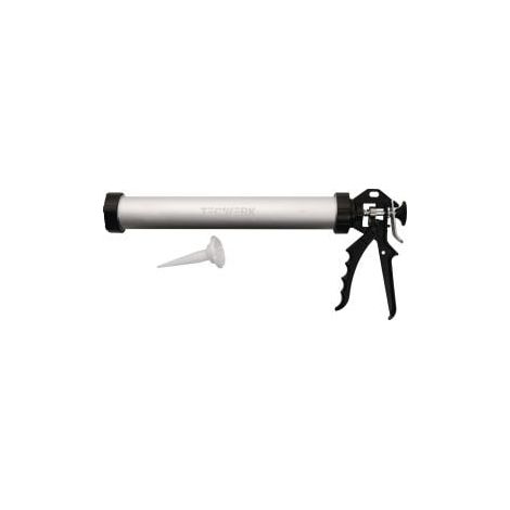 Pistola  de  calafateo  profesional  cerrada  para  cartuchos  de  310ml/Bolsas  de  hasta  600ml  TECWERK (1/2)