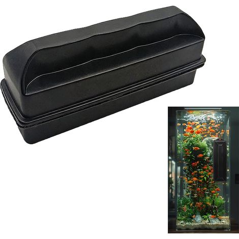 Aimant Aquarium Nettoyage, Nettoyeur Vitre Aquarium, Outil de Nettoyage Double Face pour Aquarium, Nettoyeur Magnétique pour Aquarium, Facile et Pratique à Utiliser et à Nettoyer (1/5)