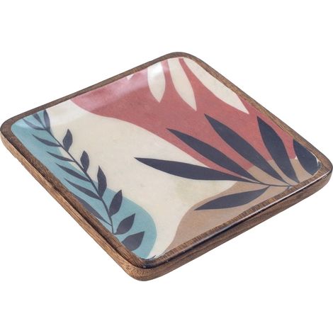 Signes Grimalt Quadratplattenboxen und Tabletts  Braunes Gericht - 3x20x20cm
