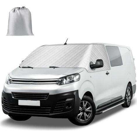 Bâche pare-brise pour Citroen Jumpy, Peugeot Expert, Toyota Proace 2016-2025 - Protection été/hiver