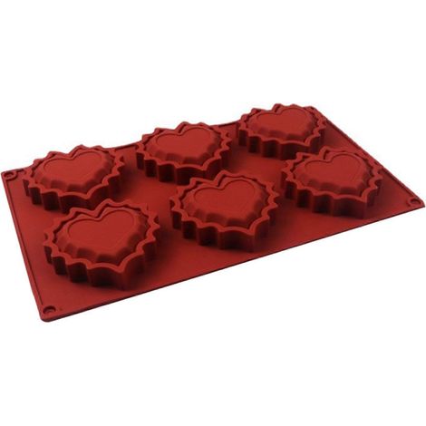 Moule à Cœur 3D pour Pâtisserie Biscuit DIY - Idée Cadeau Saint-Valentin (1/4)